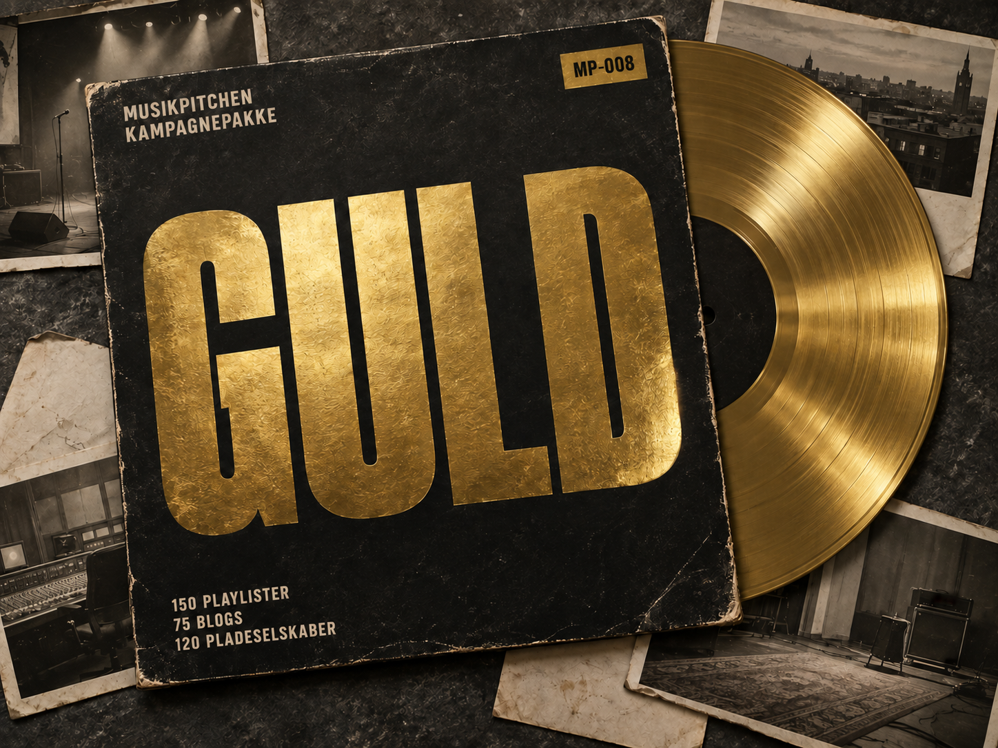 Guldpitchen - Stor udgivelseskampagne: playlister, radio, presse og pladeselskaber